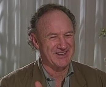 Gene Hackman podczas kręcenia filmu 